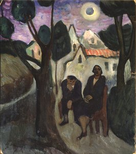 El Eclipse Solar, 1910s de Marianne von Werefkin