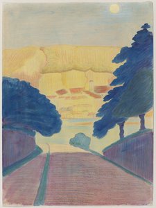 castillo con foso de Marianne von Werefkin