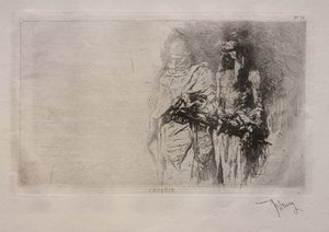 Croquis de Mariano José María Bernardo Fortuny y Carbó