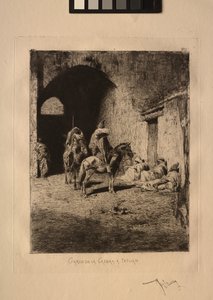 Guardia de la Casbah en Tetuán de Mariano Fortuny y Carbó