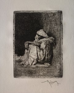 Marroquí sentado de Mariano Fortuny y Carbó