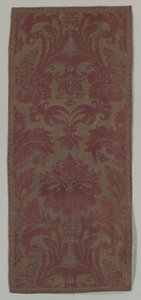 Reproduction of a Florentine Velvet de Mariano Fortuny y Madrazo