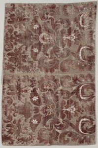 Two Joined Panels of "Fortuny Painted Velvet" de Mariano Fortuny y Madrazo