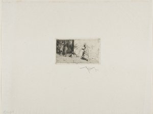 Una calle de Sevilla de Mariano Fortuny y Marsal