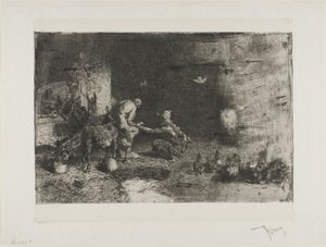 Zapatero en Marruecos de Mariano Fortuny y Marsal