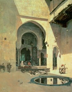 La Corte de la Alhambra de Mariano José María Bernardo (1838 74) Fortuny y Carbó