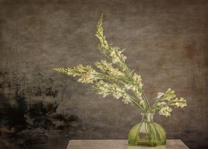 Naturaleza muerta floral rústica de Marie-anne Stas