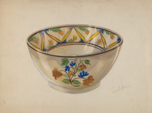 Cuenco, c. 1936 de Marie Alain