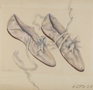 Zapatillas para caminar, c. 1936 de Marie Alain