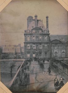 Desfile en el Pont-Royal, 1 de mayo de 1844 de Marie Charles Isidore Choiselat