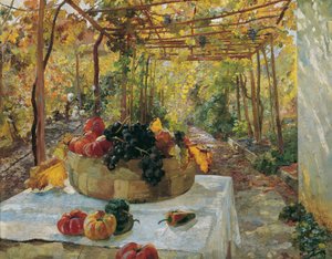 en la pérgola