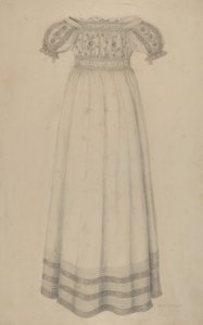 Vestido de bebé, c. 1938 de Marie Famularo