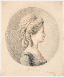 Autorretrato de la artista de Marie Jeanne Clemens
