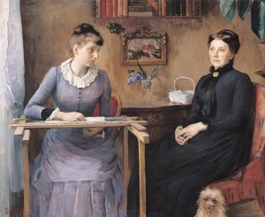 En Casa o Intimidad, 1885 de Marie Louise Catherine Breslau