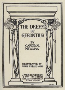 Ilustración para El Sueño de Gerontius de Cardenal Newman