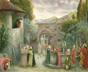 El pueblo peregrino de Marie Spartali Stillman