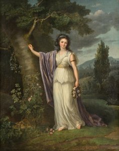 Retrato de la señorita de Genlis