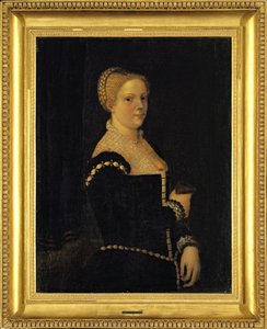 Autorretrato del artista (óleo sobre lienzo) de Marietta Robusti Tintoretta
