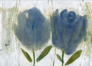 Tulipanes azules