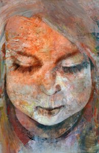 Vultus, 2014 (óleo sobre lienzo) de Marina Falco