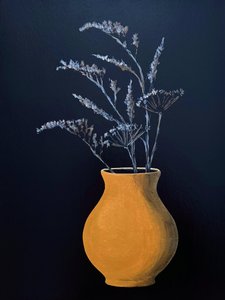 Naturaleza muerta floral melancólica de Marina Kozyr