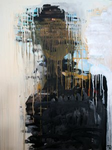 Figura abstracta oscura de Marina Nelson