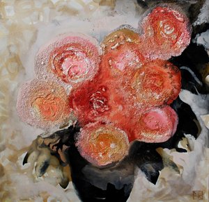 Rosas de texturas vibrantes de Marina Nelson