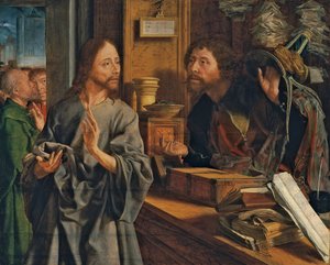 La Vocación de San Mateo, ca 1530 de Marinus van Roejmerswaelen