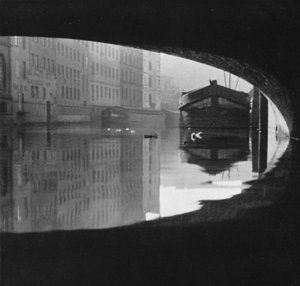 Berlín: Friedrichsgracht (foto en blanco y negro)