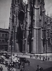 Manhattan: Catedral de San Patricio (foto en blanco y negro)