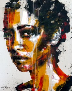 Somnium No. 6, Serie XIII, 2024 (acrílico y óleo sobre lienzo invertido) de Mario Henrique