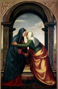 La Visitación de Santa Isabel a la Virgen María
