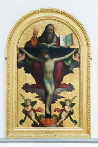 La Santísima Trinidad de Mariotto Albertinelli