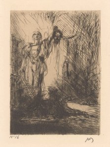 Verdugo con cabeza cortada de Marius Bauer (signed by artist)