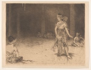 Wajang Wong (título original del objeto)
Homenaje de la India con motivo de las Bodas de Plata de S.M. la Reina (título original de la serie en el objeto) de Marius Bauer (signed by artist)