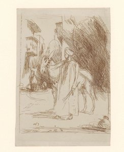 Hombre con burro de Marius Bauer