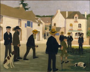 El juego de la petanca