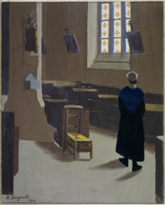 Mujer en la iglesia