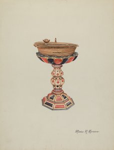 Pila Bautismal y Soporte de Marius Hansen