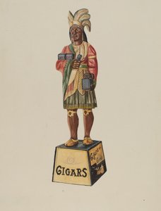 Indio de Tienda de Cigarros de Marius Hansen