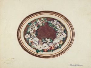 Corona de plumas, c. 1940