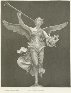 Alegoría de la fama de Marius Jean Antonin Mercie
