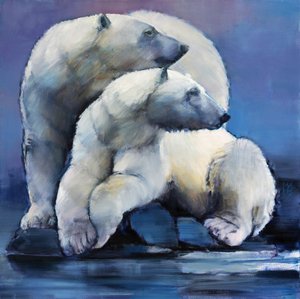 Osos lunares, 2016 de Mark Adlington