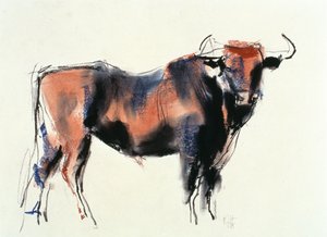 Toro rojo, 1998 de Mark Adlington