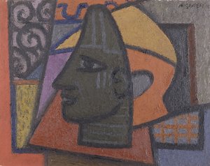 Diseño con cabeza de Benín