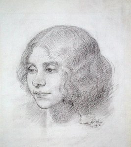 Cabeza de una niña