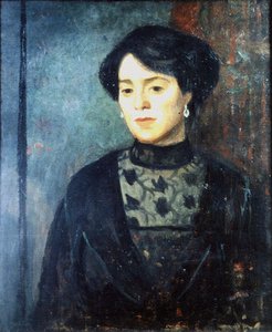La hermana del artista, Sophie, c.1911 de Mark Gertler