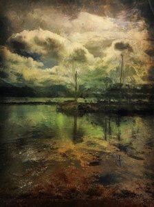 después de una tormenta, Portaferry, Irlanda del Norte de Mark Gordon