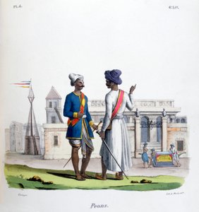 Soldados de infantería, 1828 de Marlet et Cie