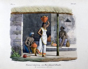 El comerciante de aceite, 1828 de Marlet et Cie